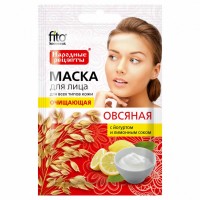 Маска для лица НР Очищающая Овсянная 25мл